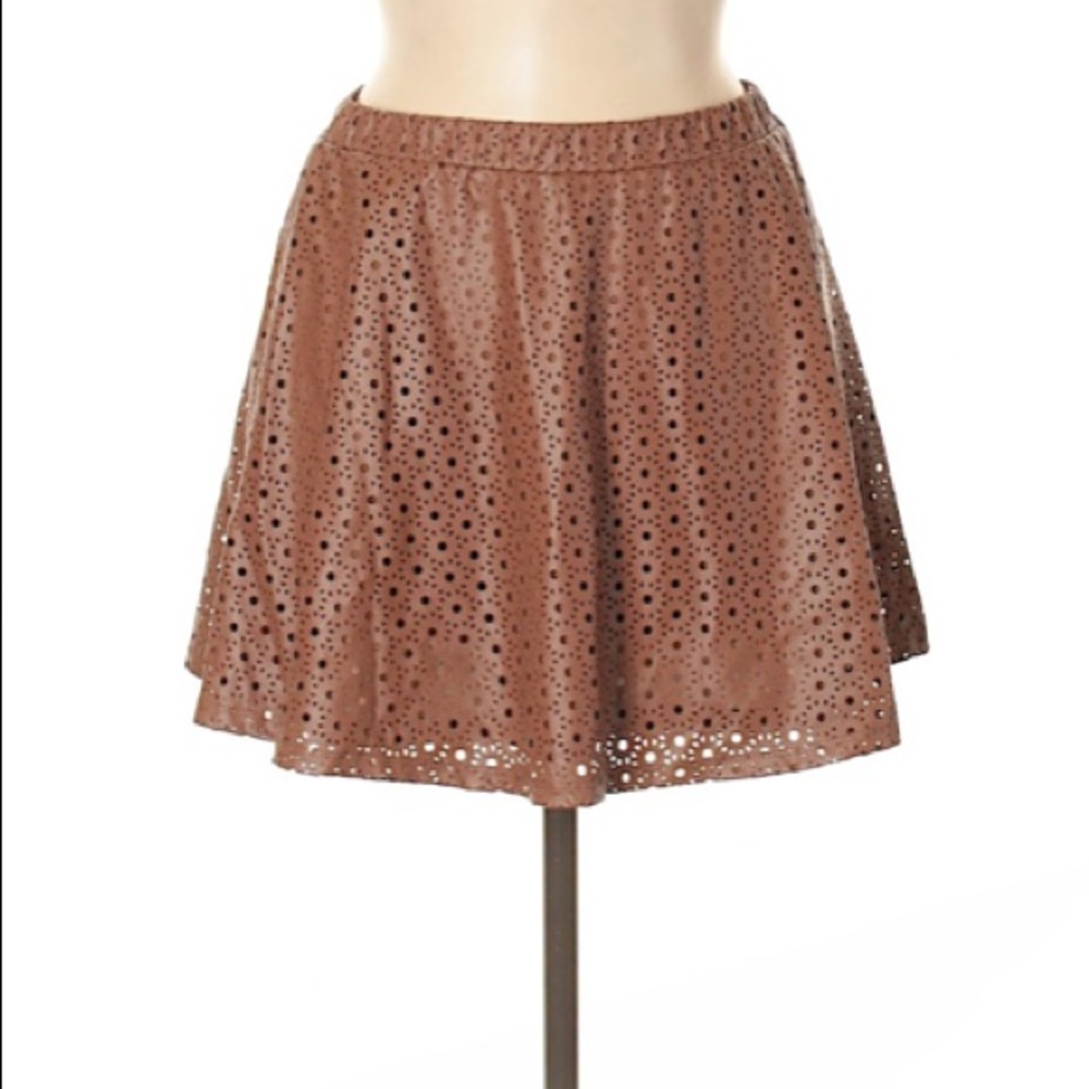 —-SOLD—-American Rag Laser Cut Skirt